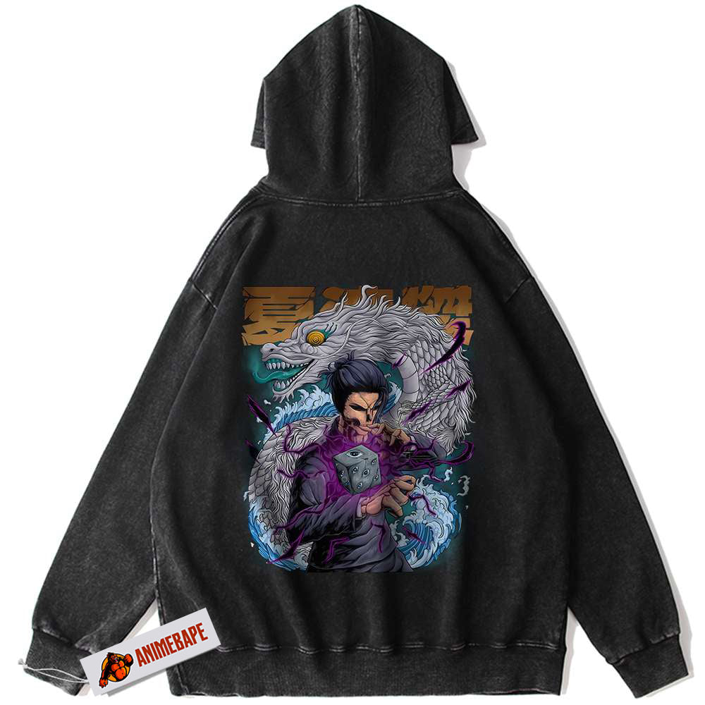 Suguru Geto Vintage Hoodie, Jujutsu Kaisen Anime Pullover Sweatshirt