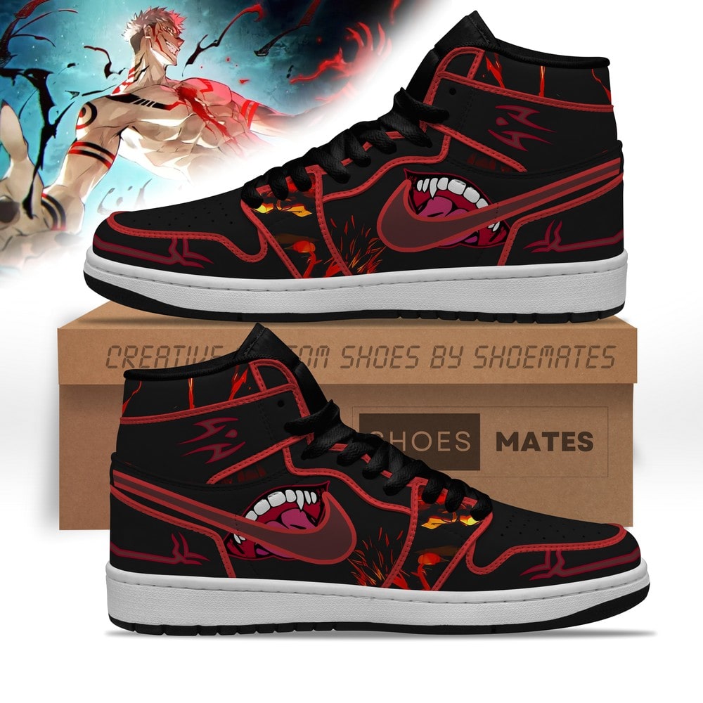 Sukuna Jujutsu Kaisen AJ1 Shoes