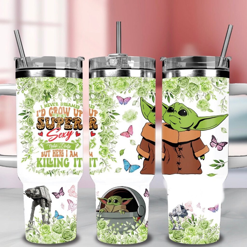 Star Wars I Never Dreamed I'd Grow Up Super Sexy Large Tumbler