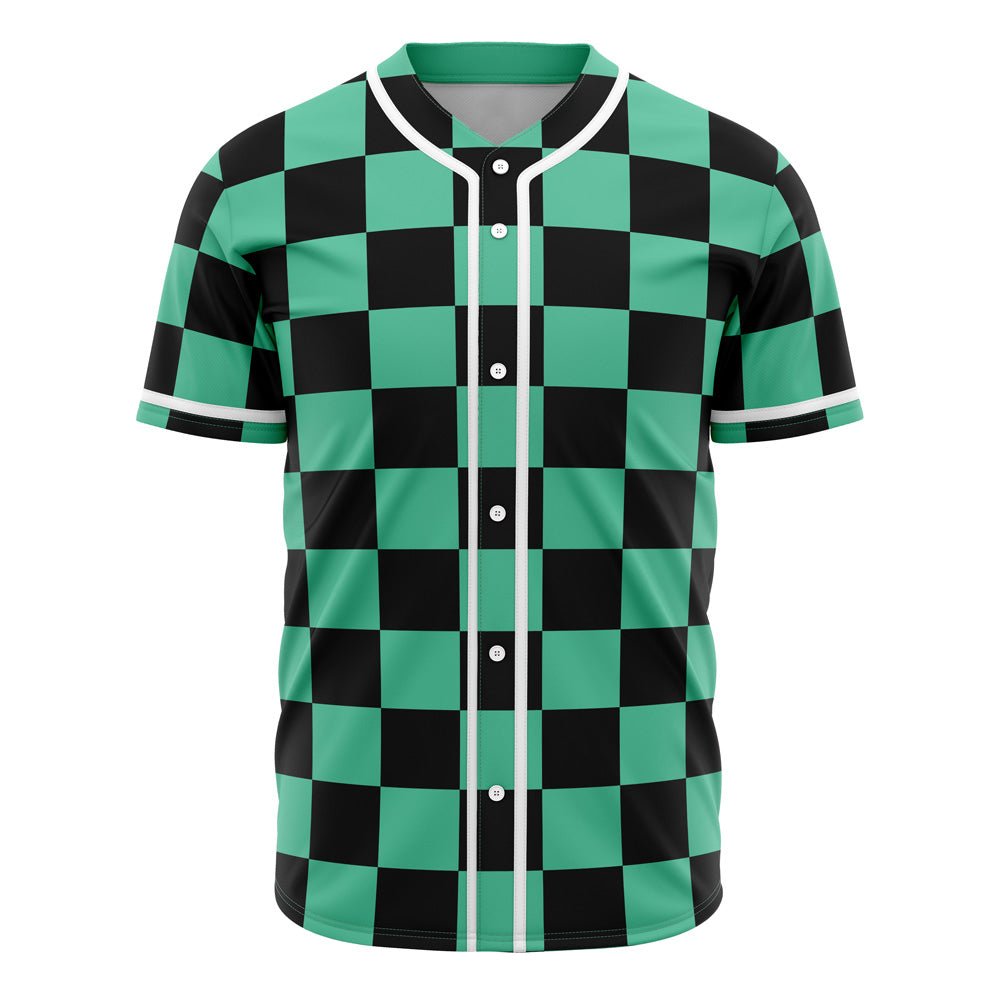 Tanjiro Kamado Demon Slayer Baseball Jersey