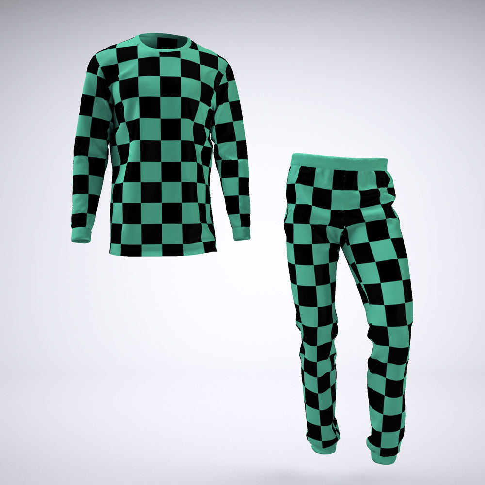 Tanjiro Kamado Demon Slayer Pajamas