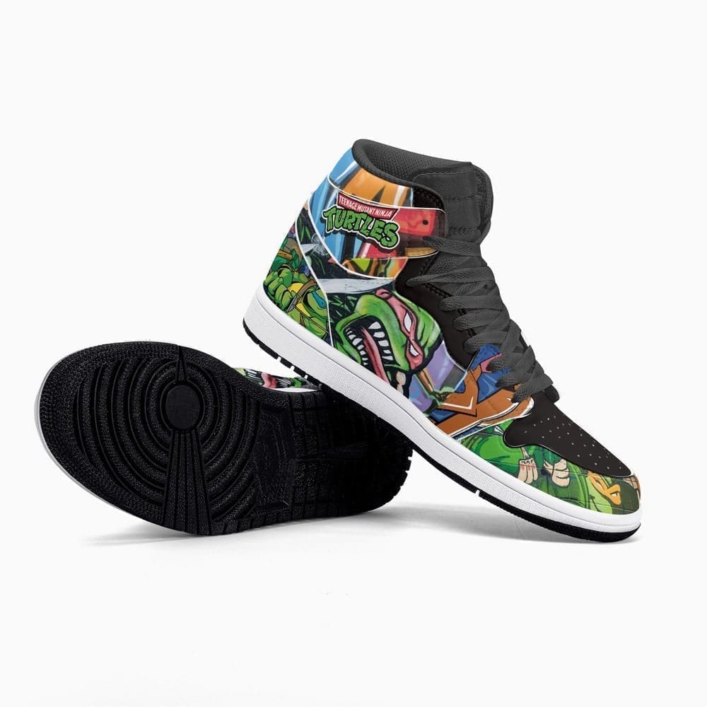 Teenage Mutant Ninja Turtles Air Jordan 1 High Top Shoes