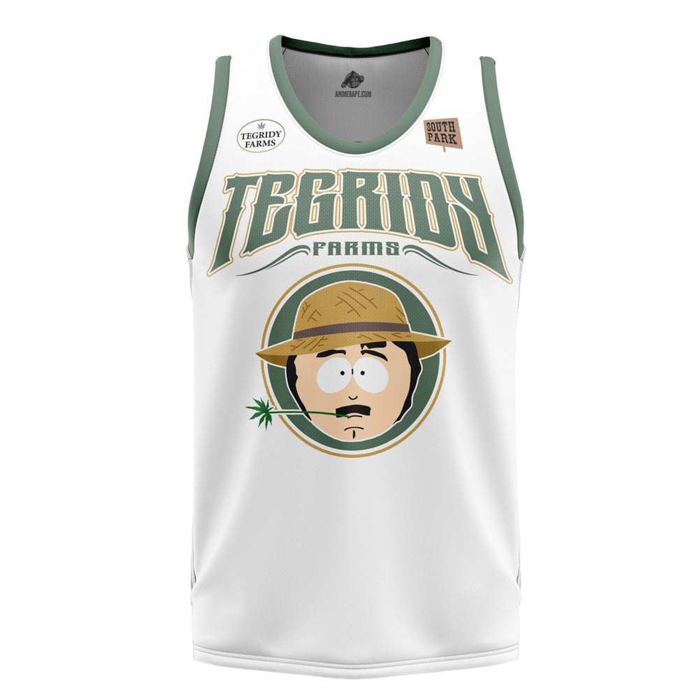 Tegridy Farms Marsh South Park Basketball Jersey