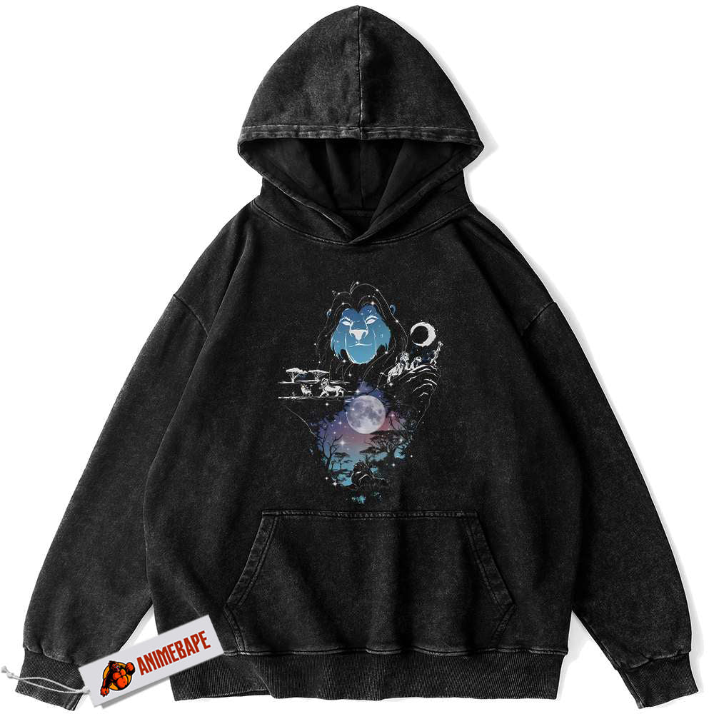 Vintage Animated Lion King Hoodie for Adults The Lion