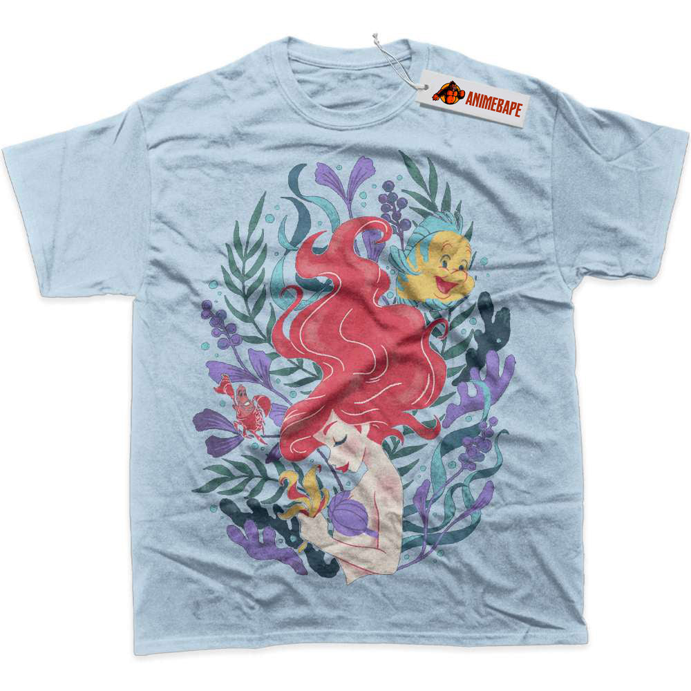 Animated The Little Mermaid Graphic T-Shirt for Kids