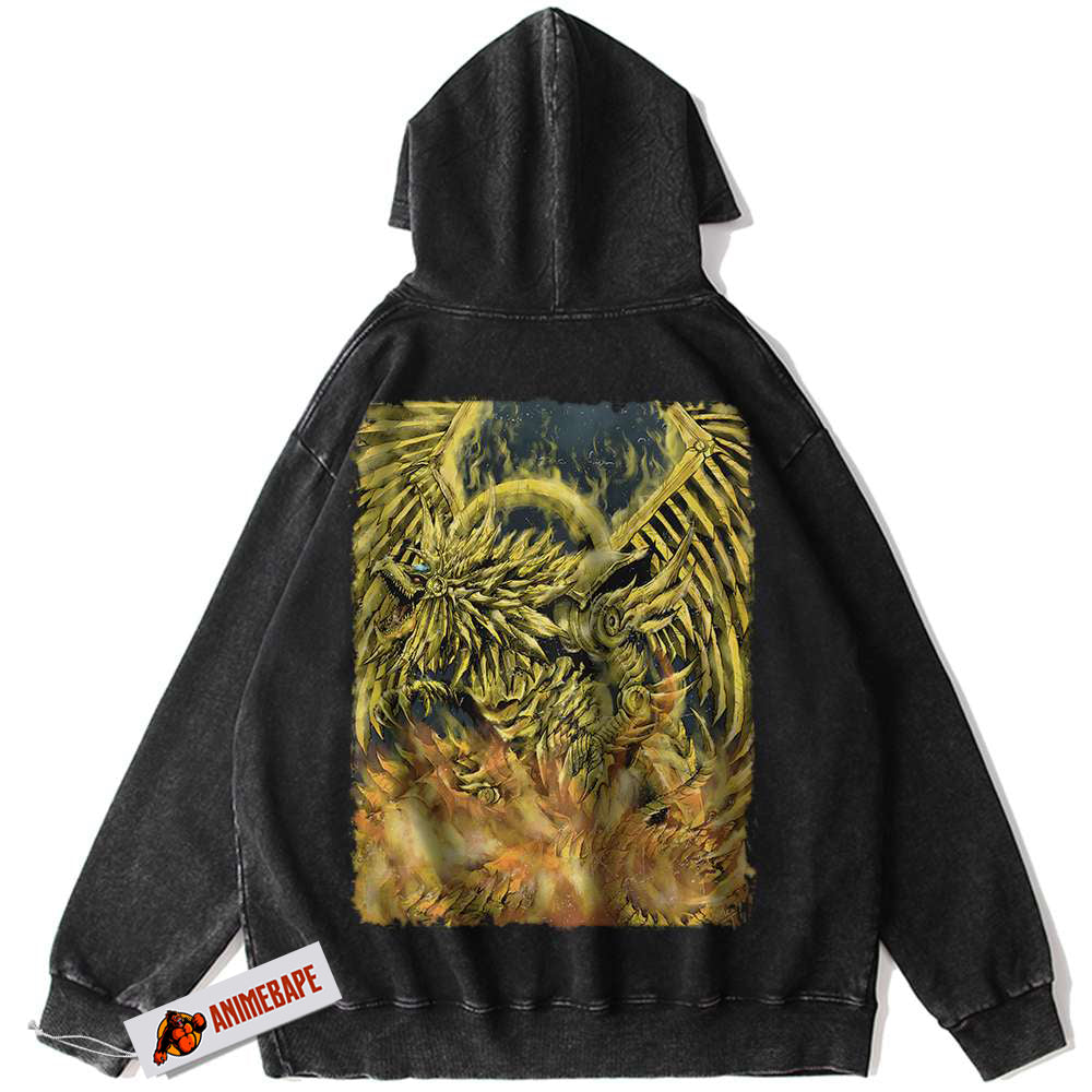 Winged Dragon of Ra Hoodie, Yu-Gi-Oh! Anime Vintage Sweatshirt
