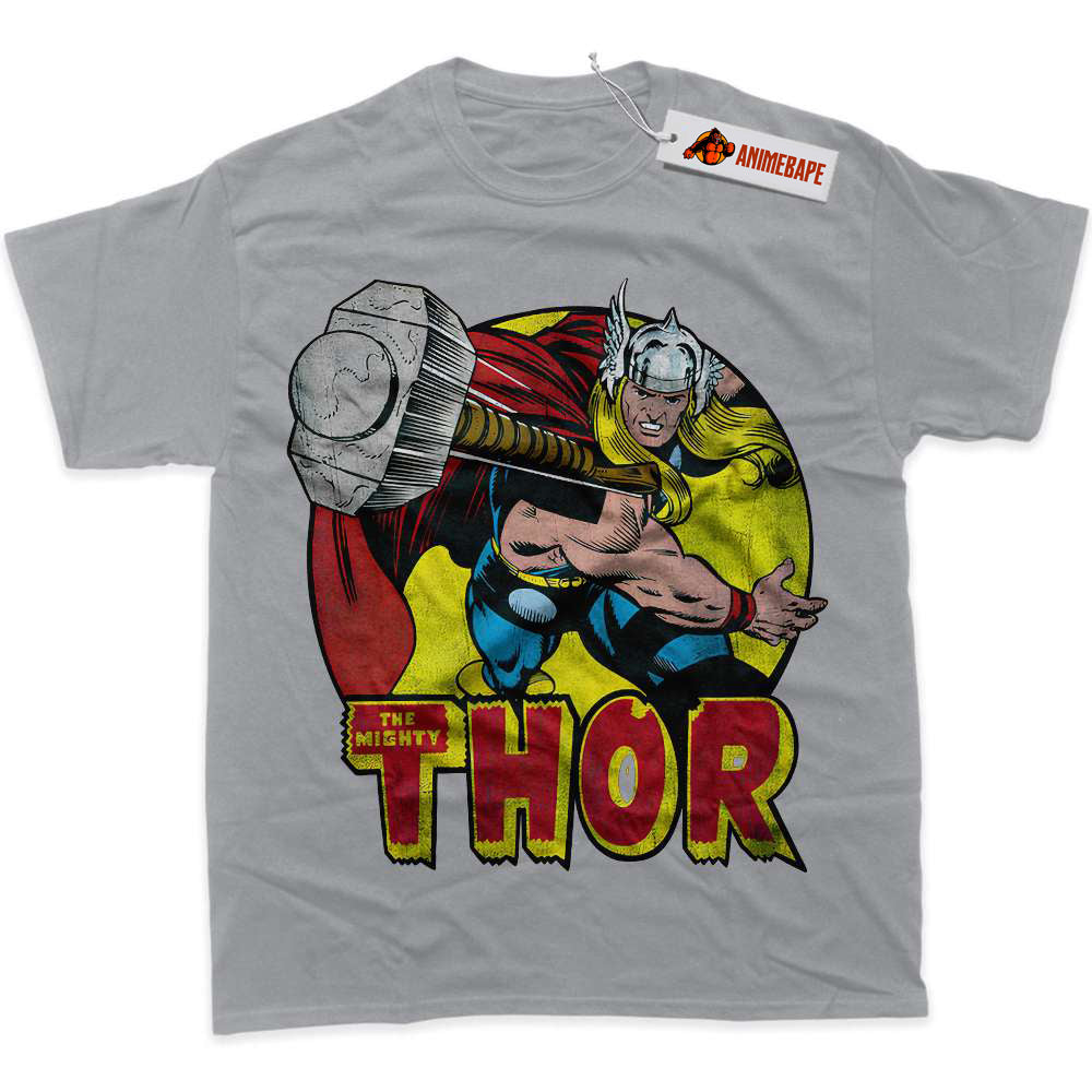 Marvel Thor Graphic T-Shirt, Superhero T-Shirt for Fans
