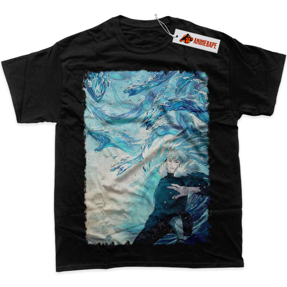 Tobirama Senju Naruto Anime Graphic T-Shirt for Fans