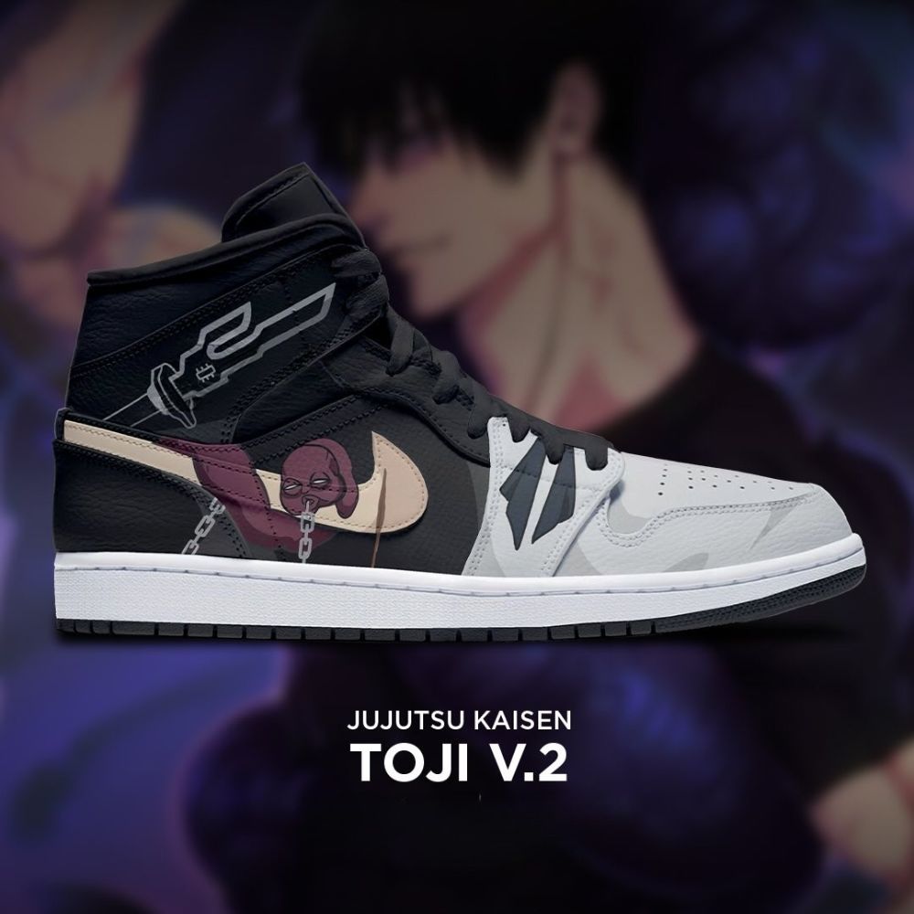 Toji Jujutsu Kaisen Special High Top Shoes