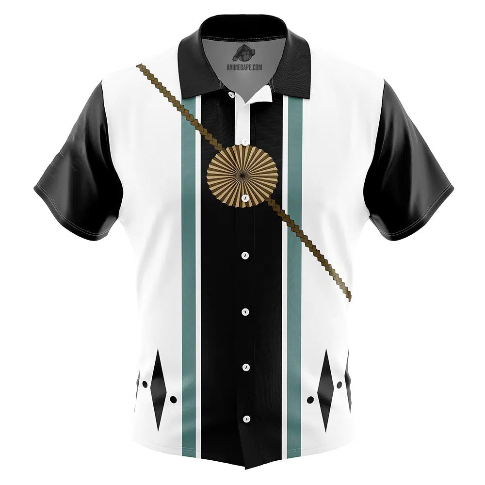Toshiro Hitsugaya Bleach Button Up Hawaiian Shirt