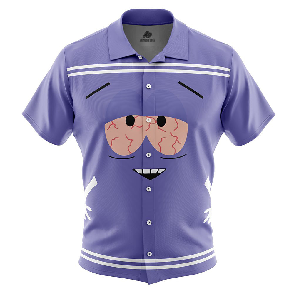 Towelie Face South Park Button Up Hawaiian Shirt