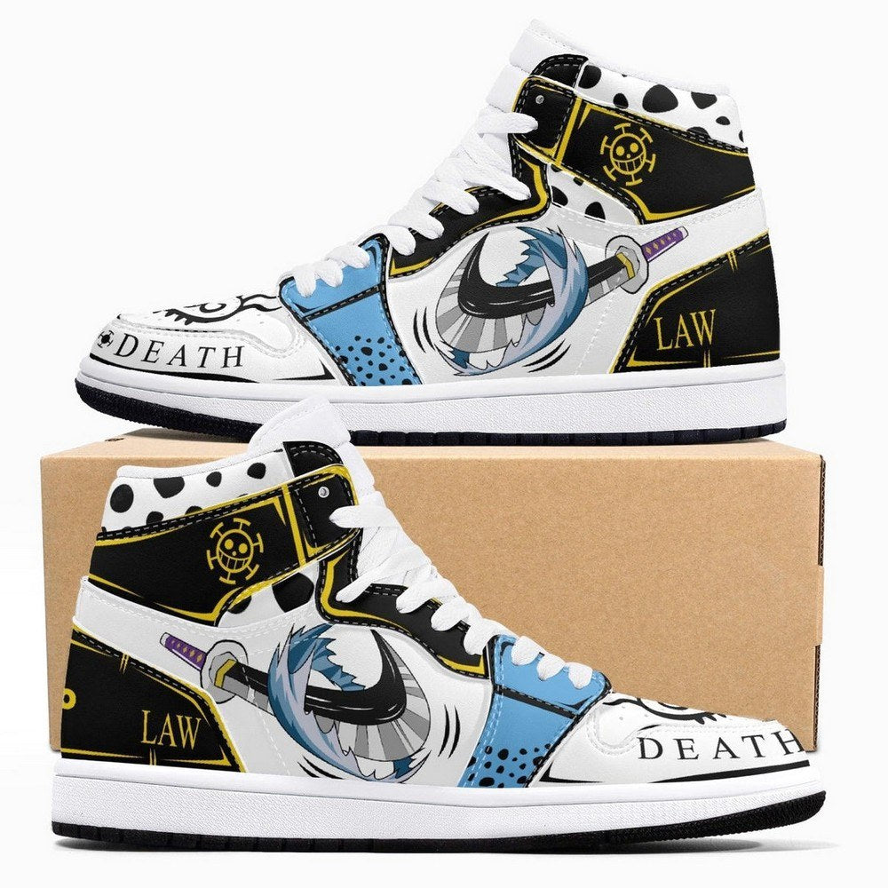 Trafalgar D Water Law One Piece AJ1 Shoes