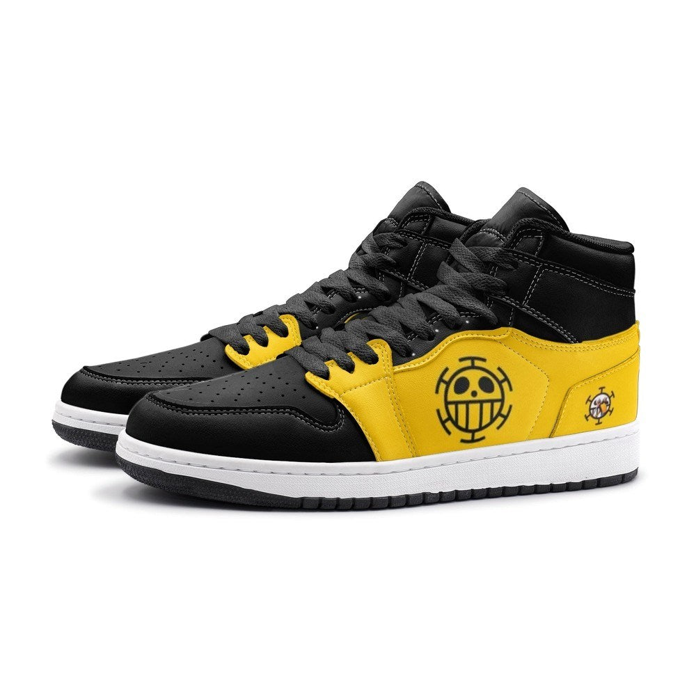 Trafalgar D. Water Law One Piece Air Jordan 1 High Top Shoes