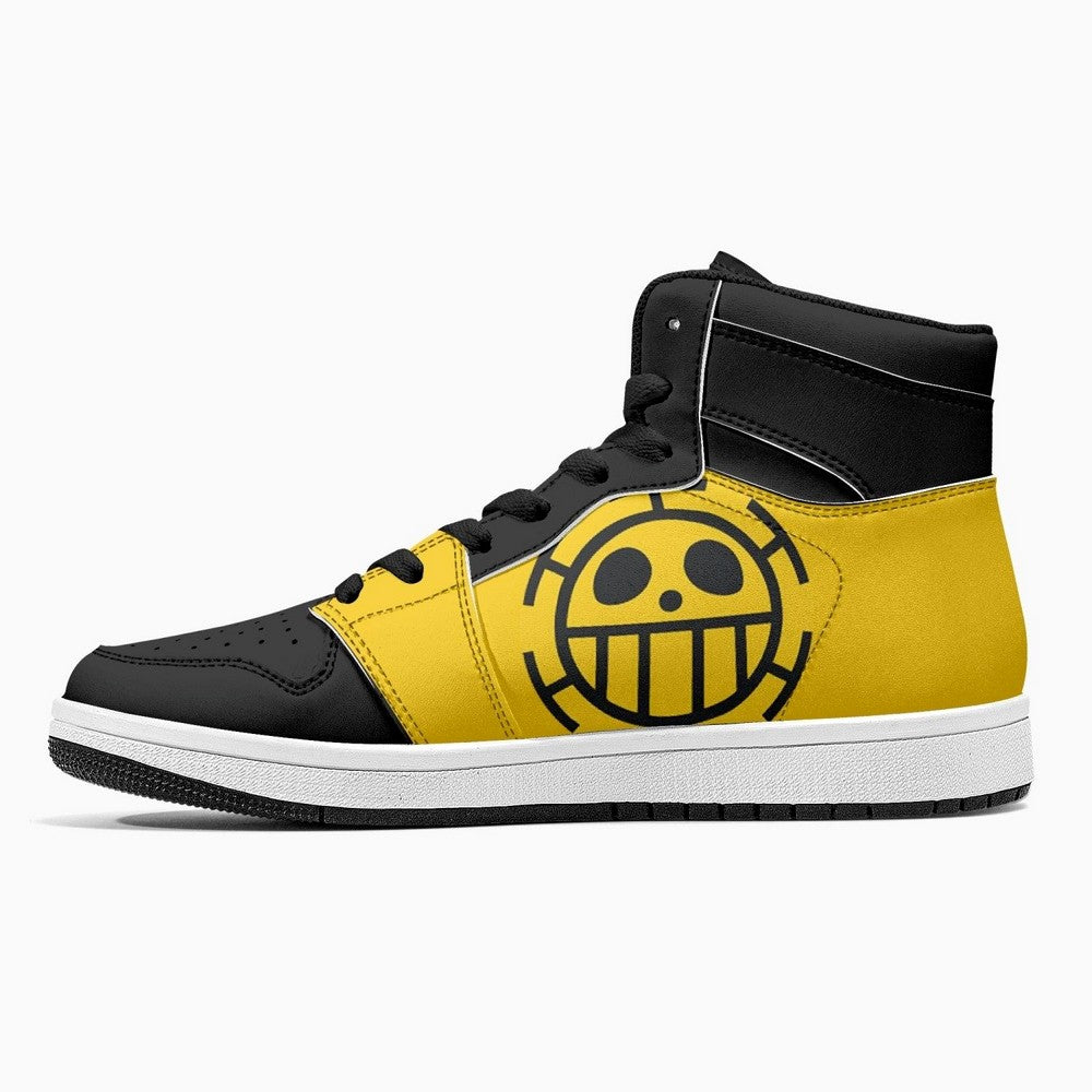 Trafalgar D. Water Law One Piece JD1 High Top Shoes