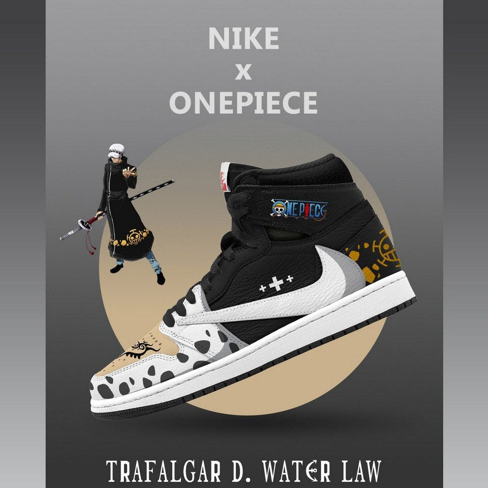 Trafalgar D. Water Law V.3 One Piece Limited High Top Shoes