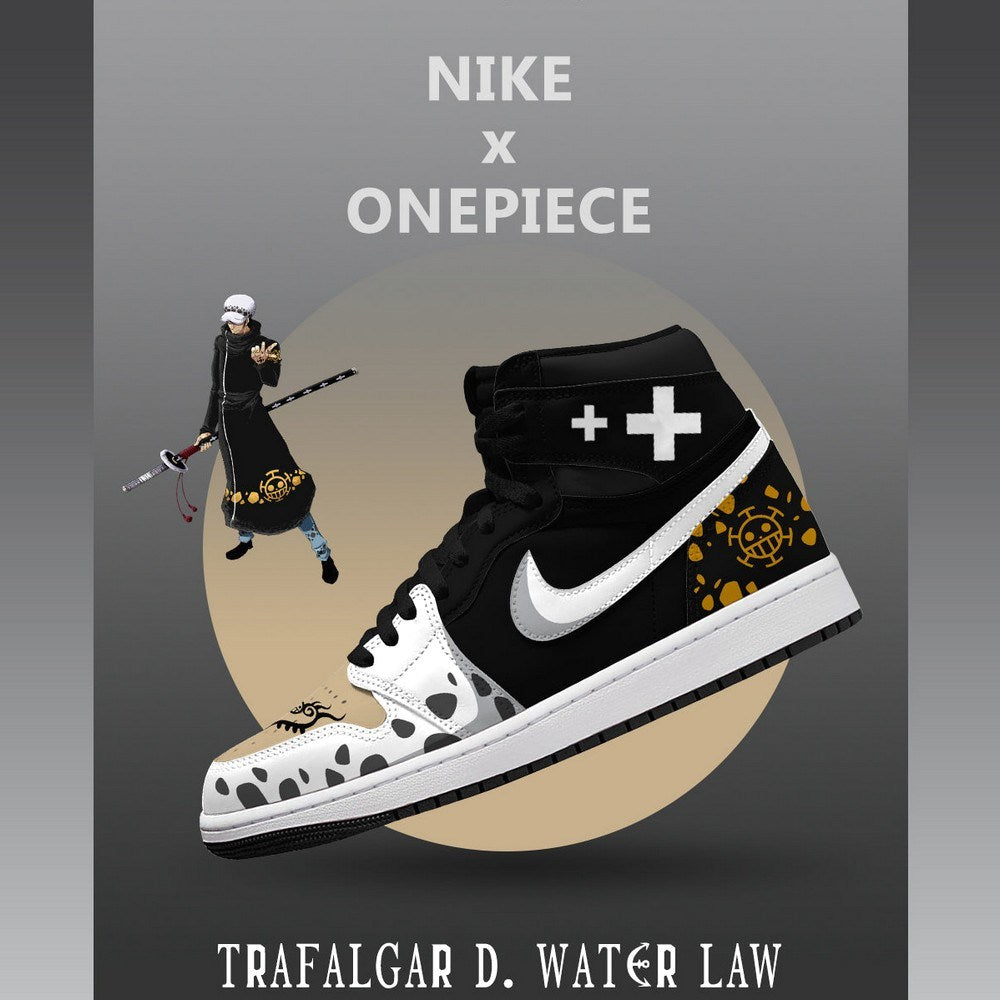 Trafalgar D. Water Law V.2 One Piece Limited High Top Shoes