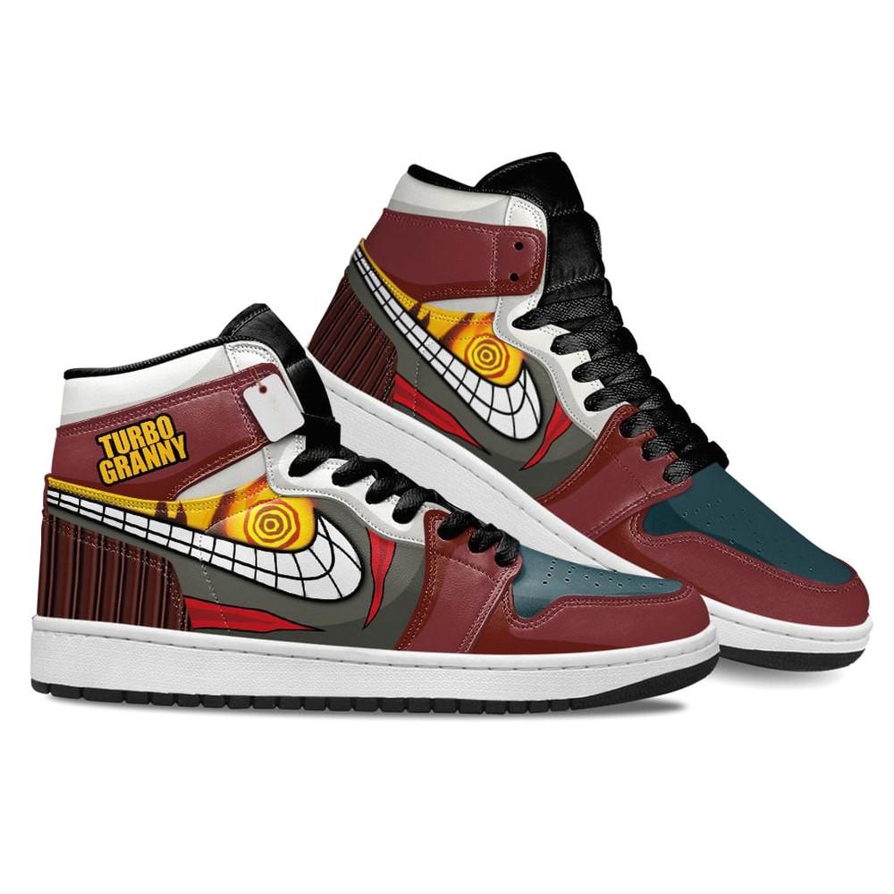 Turbo Granny Dandadan Personalized AJ1 High Top Shoes