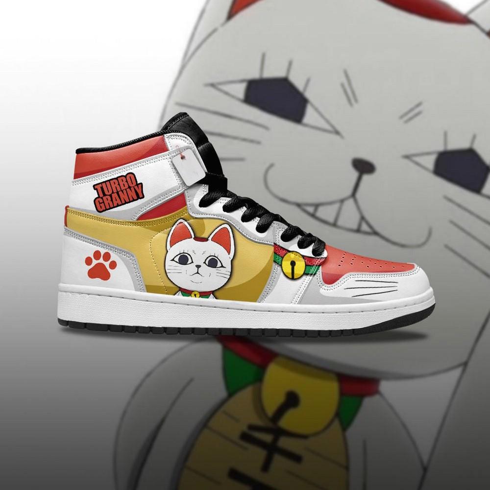 Turbo Granny Maneki Neko Dandadan AJ1 High Top Personalized Shoes