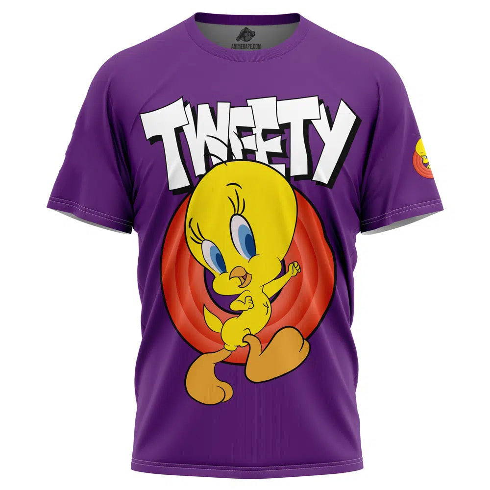 Tweety Purple Looney Tunes T-Shirt