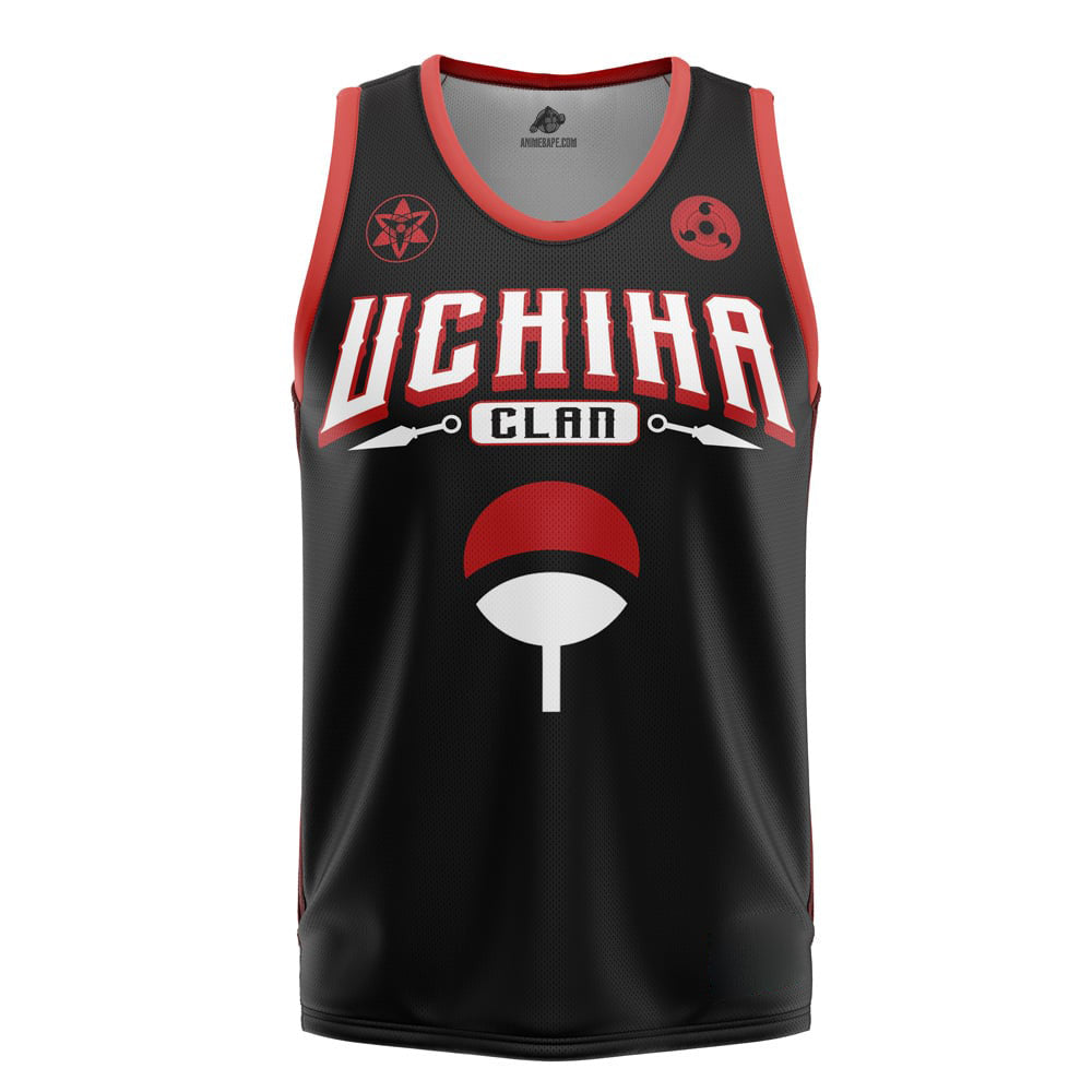 Uchicha Clan Naruto Basketball Jersey