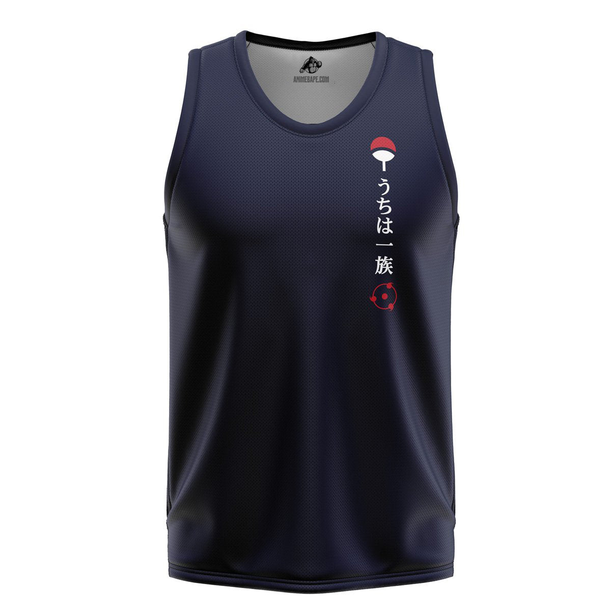 Uchiha Clan Symbol Naruto Basketball Jersey