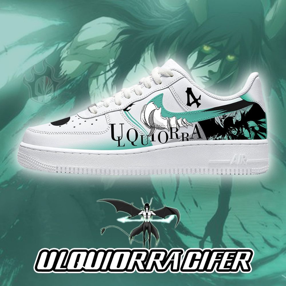 Ulquiorra Cifer Bleach AF1 Shoes