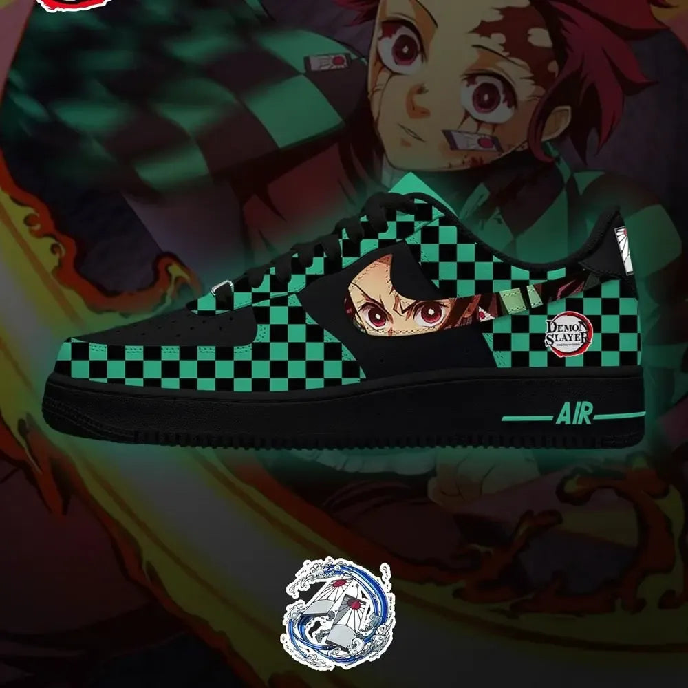 Tanjiro Kamado V.1 Demon Slayer Special Design Low Top Shoes