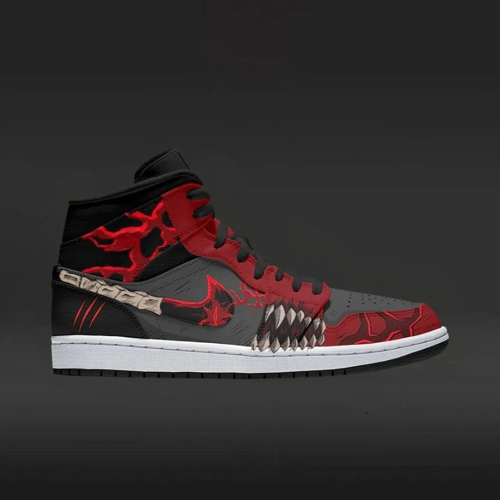 Muzan Kibutsuji Demon Slayer Custom High Top Shoes