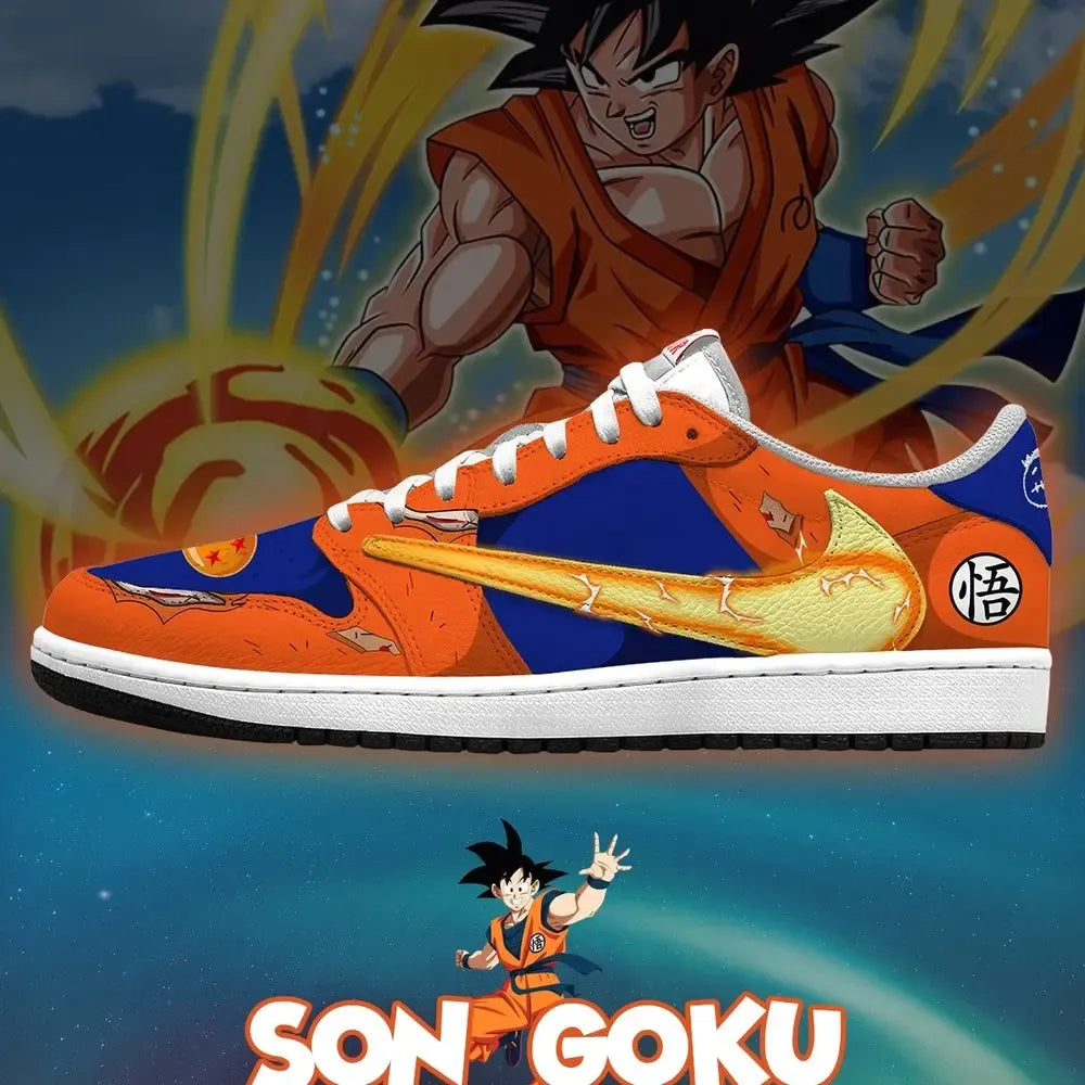 Son Goku V.5 Dragon Ball Edition Low Top Shoes
