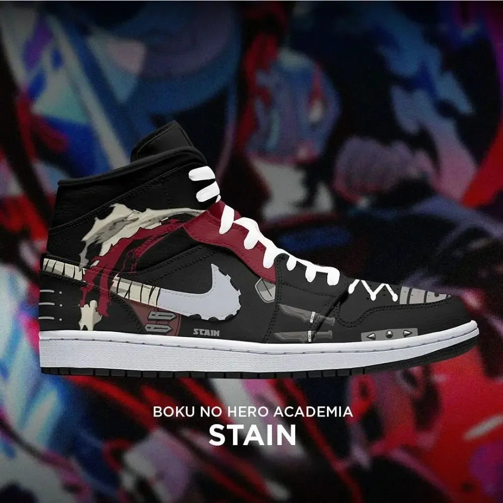 Stain Boku No Hero Academia High Top Shoes