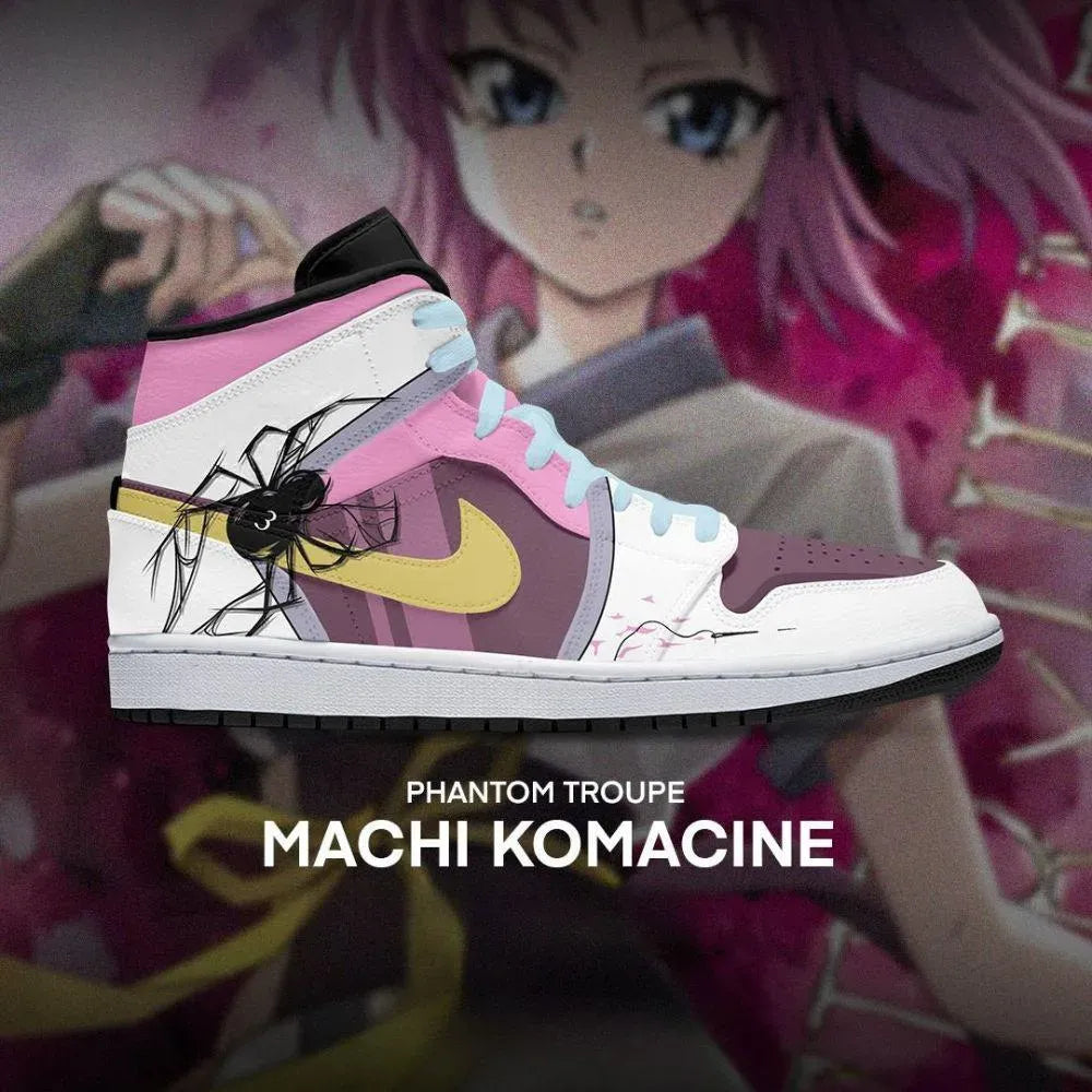 Machi Komacine Hunter x Hunter Custom High Top Shoes