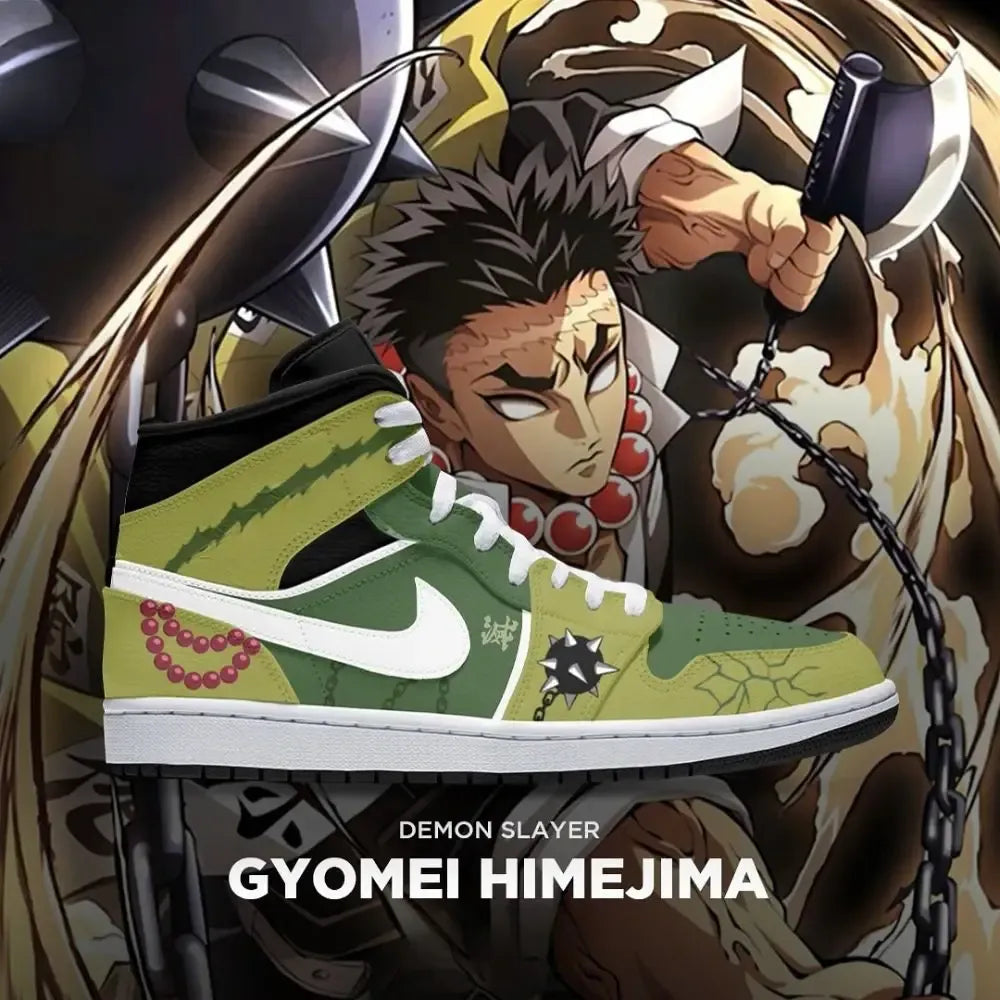 Gyomei Himejima Demon Slayer Limited High Top Shoes