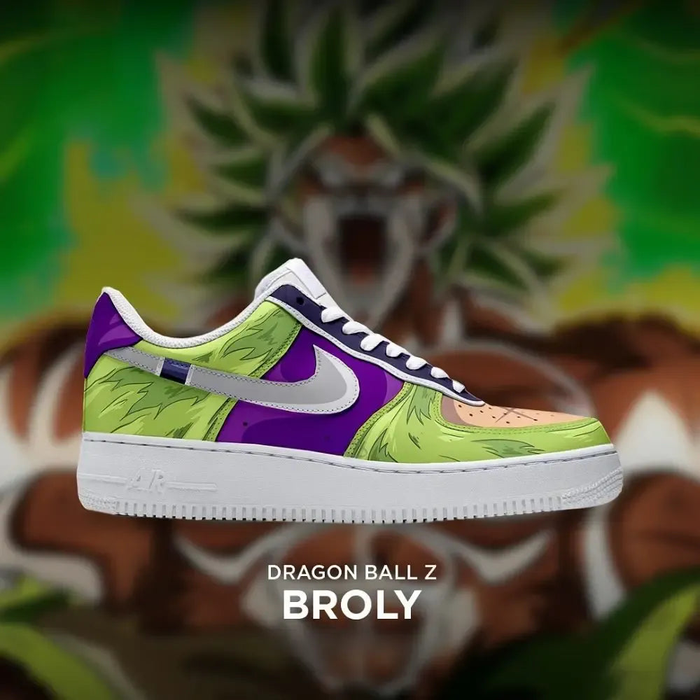 Broly Dragon Ball Z Low Top Shoes