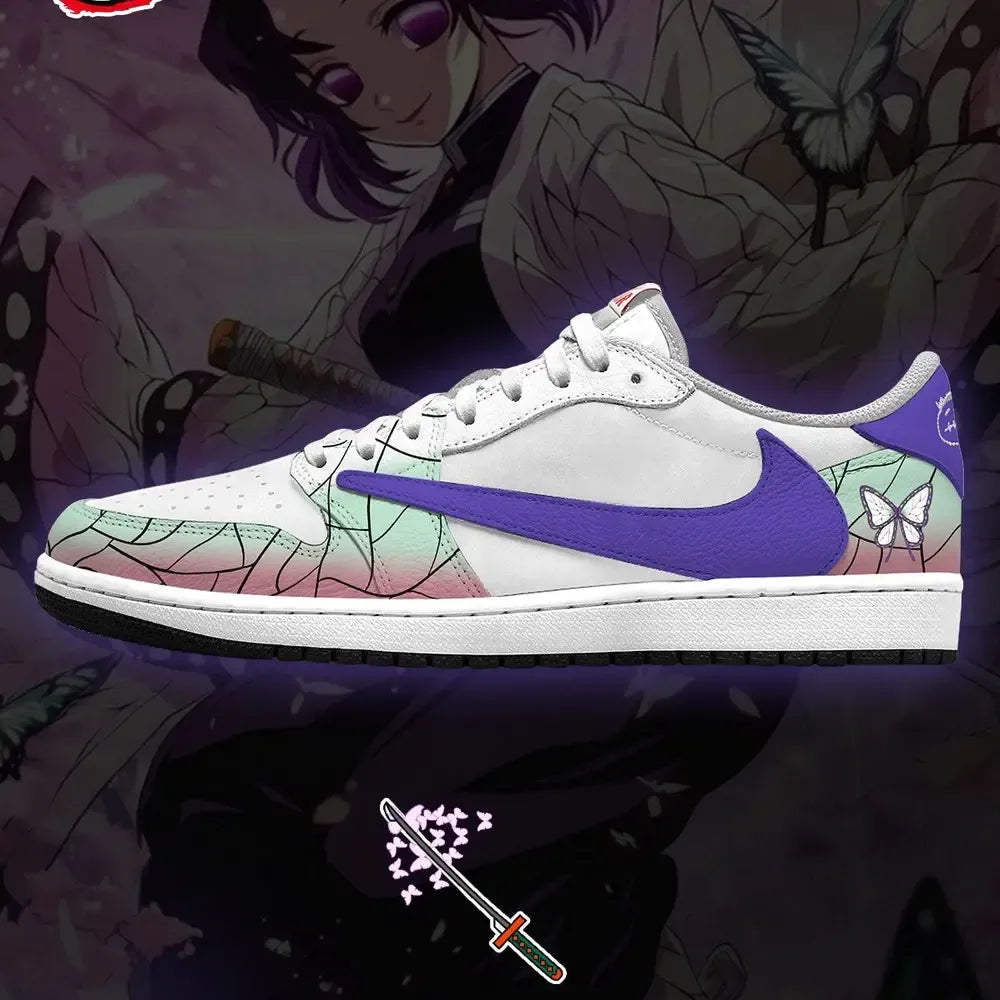 Shinobu Kocho V.6 Demon Slayer Special Design Low Top Shoes