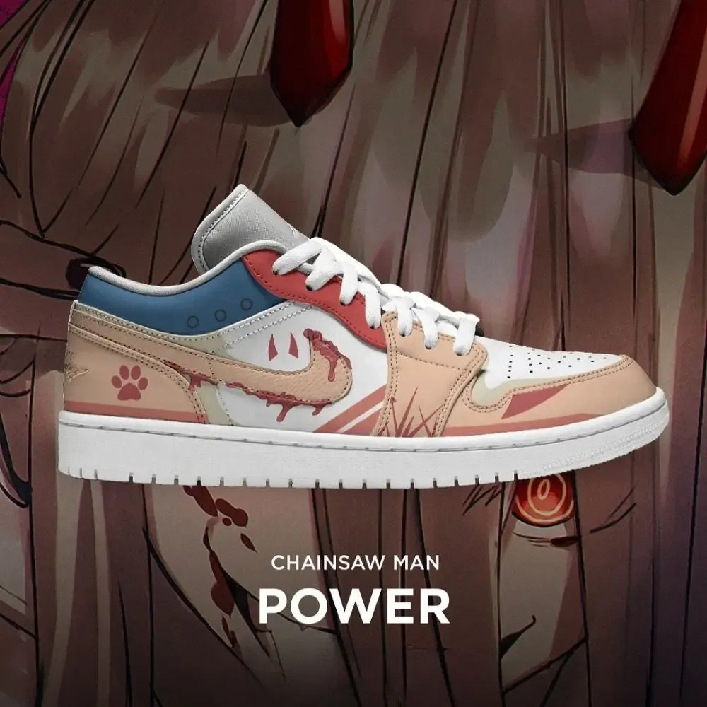 Power Chaisaw Man Edition Low Top Shoes