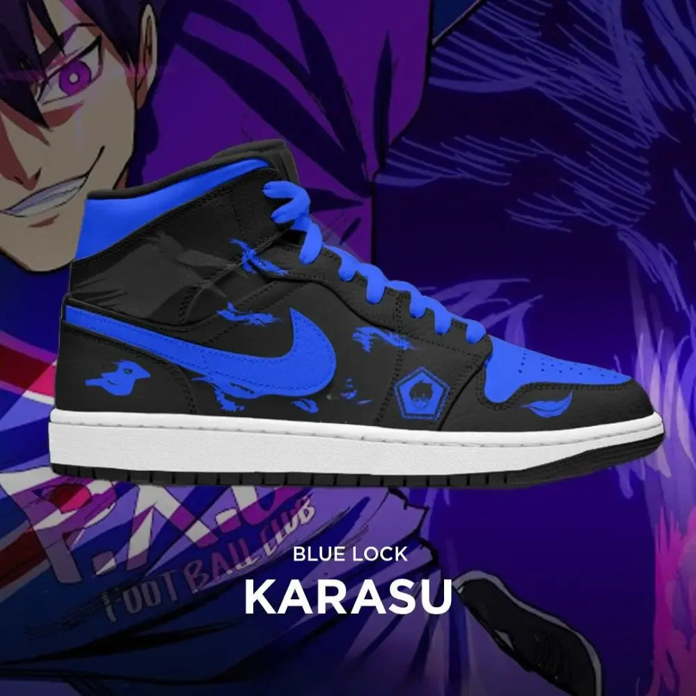 Karasu Blue Lock Special High Top Shoes