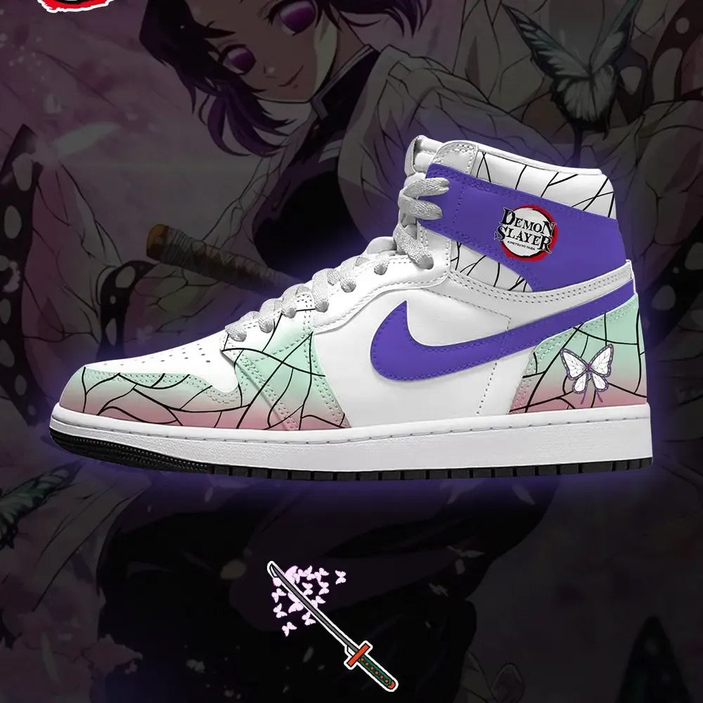 Shinobu Kocho V.2 Demon Slayer Limited Edition High Top Shoes