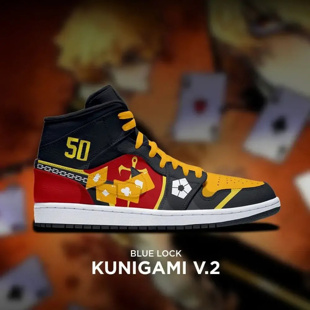 Kunigami Blue Lock Limited High Top Shoes
