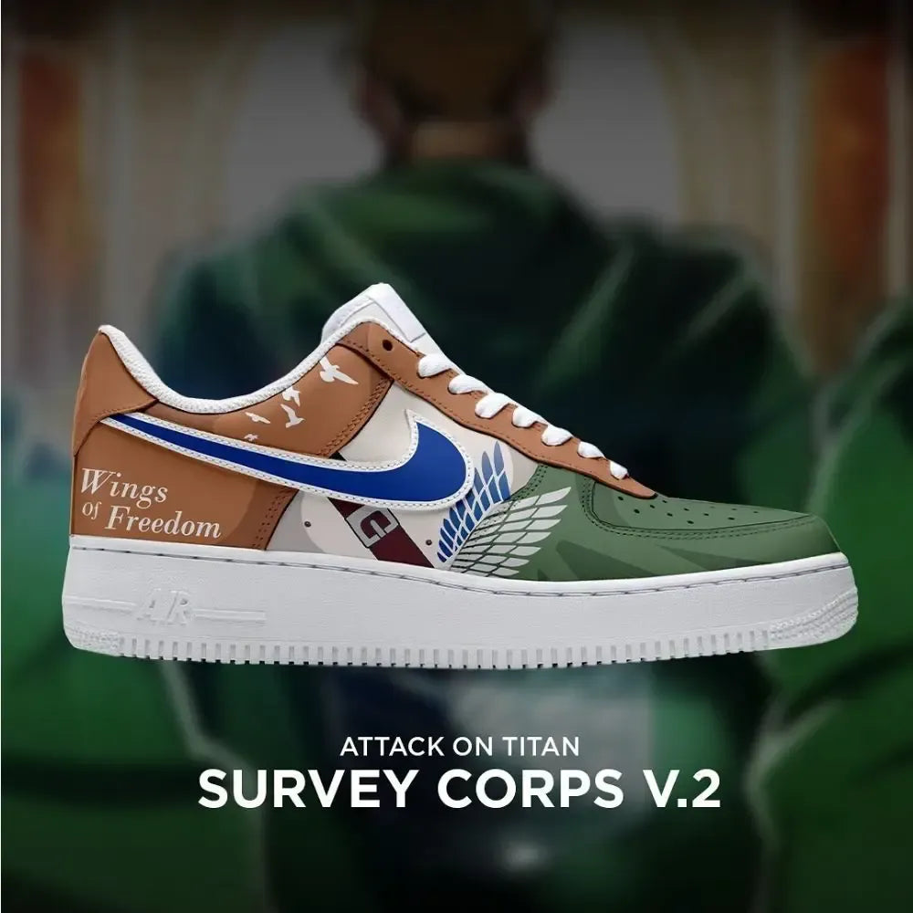 Survey Corps V.2 Attack on Titan Special Low Top Shoes