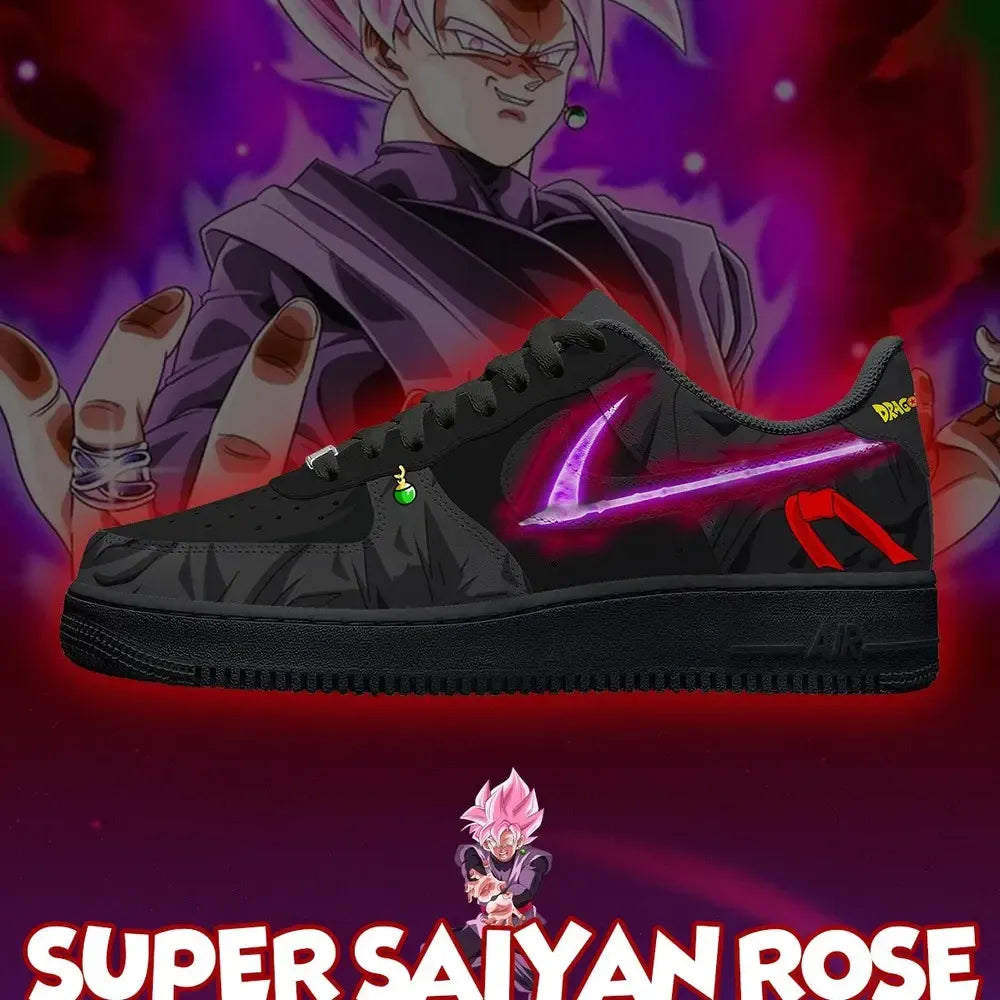 Super Saiyan Rose V.1 Dragon Ball Edition Low Top Shoes