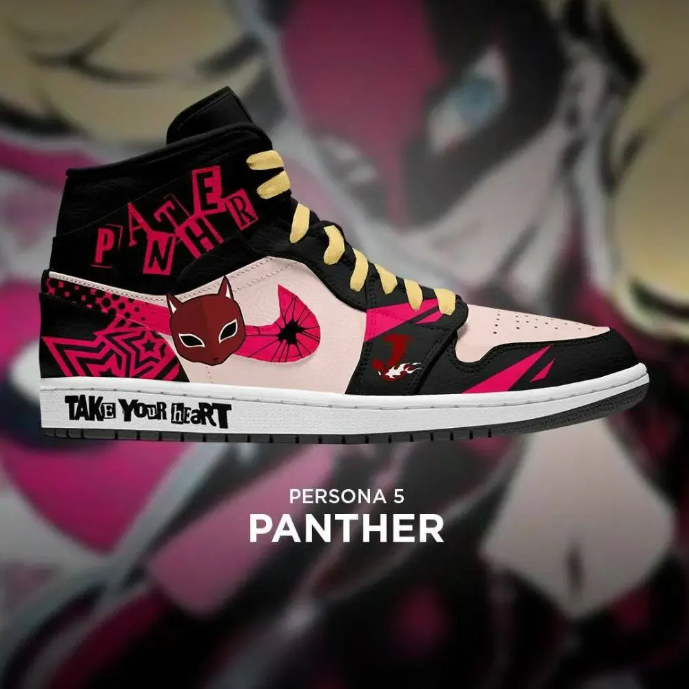 Panther Persona 5 Special Edition High Top Shoes