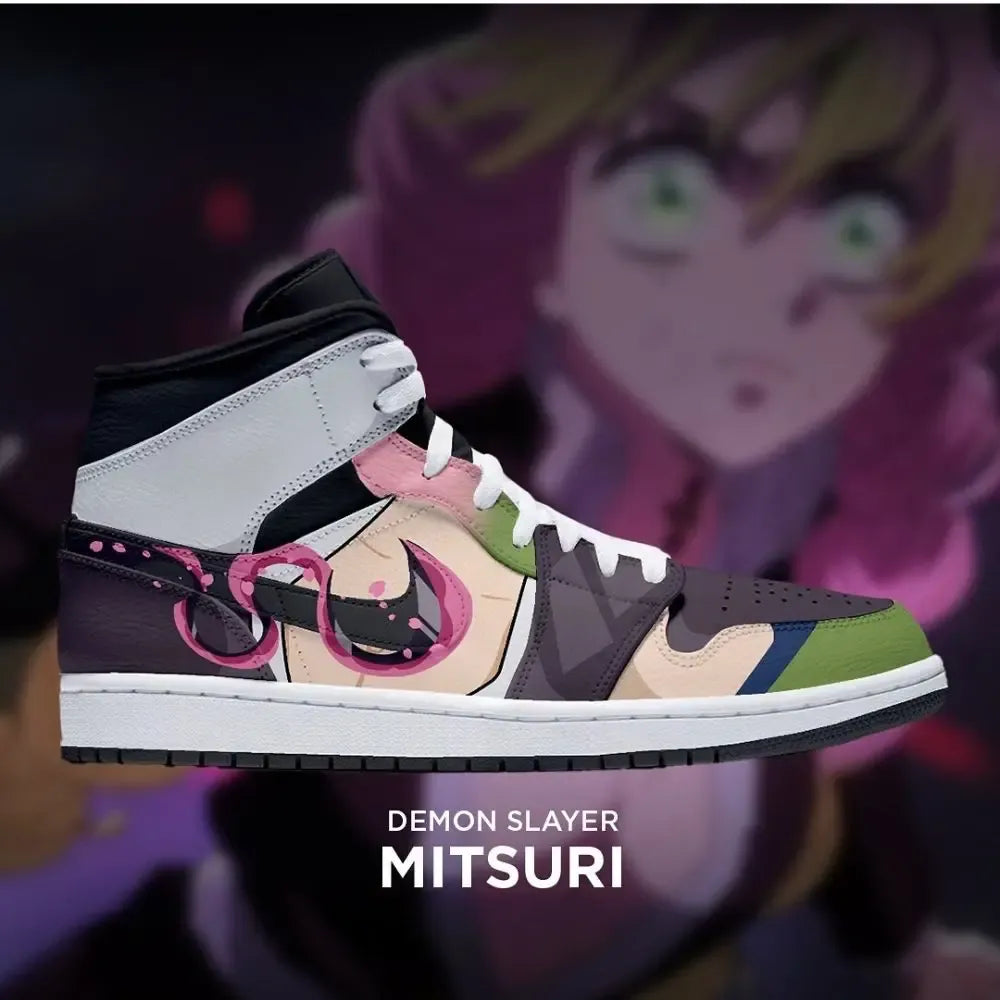 Mitsuri Exclusive Demon Slayer High Top Shoes
