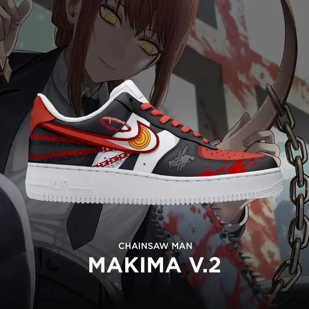 Makima V.2 Chaisaw Man Edition Low Top Shoes