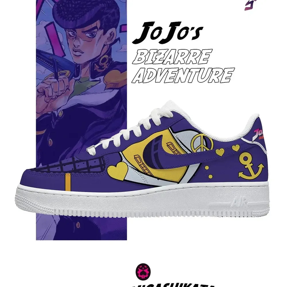 Josuke Higashikata Limited JoJo's Bizarre Adventure Low Top Shoes