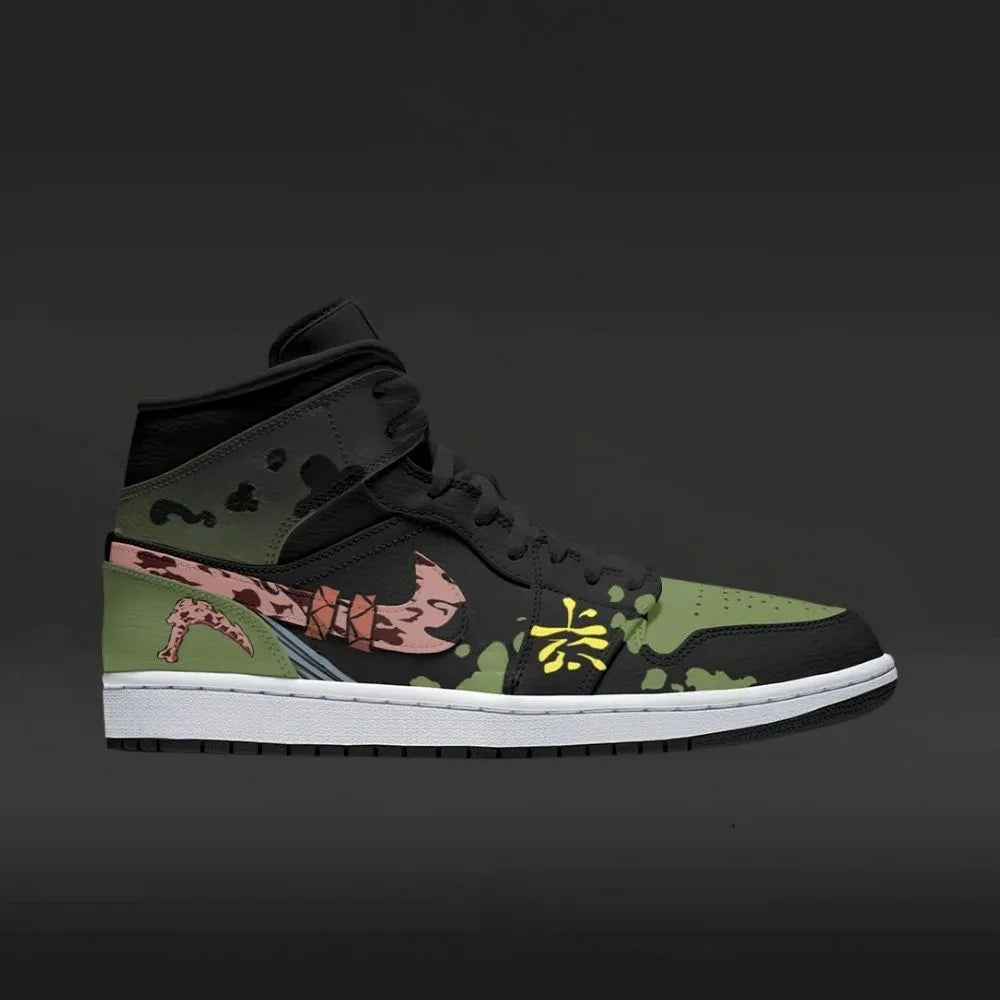 Gyutaro Demon Slayer Custom High Top Shoes