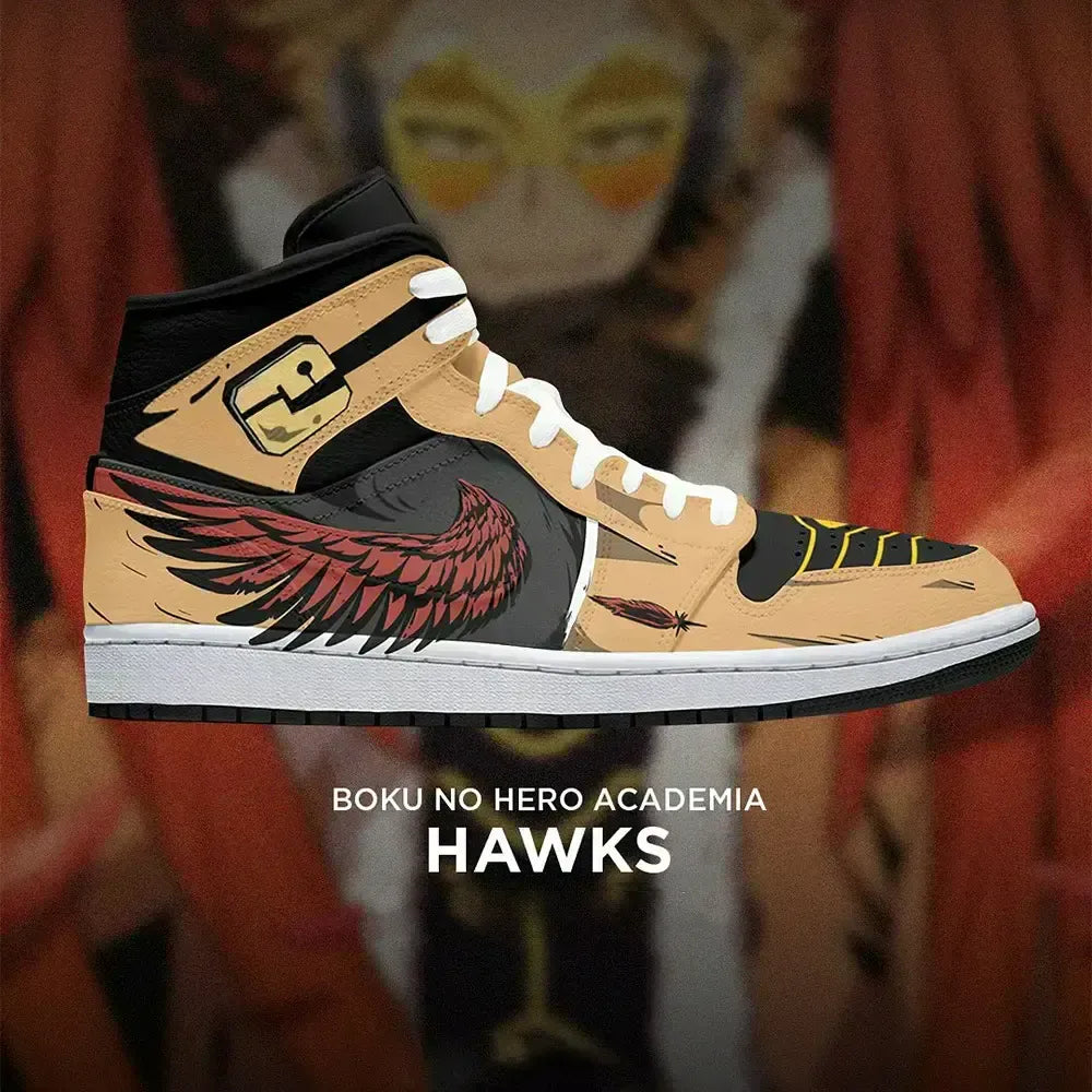 Hawks My Hero Academia Custom High Top Shoes