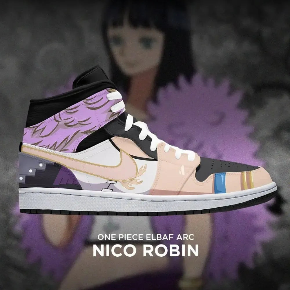 Nico Robin One Piece Elbaf Arc High Top Shoes