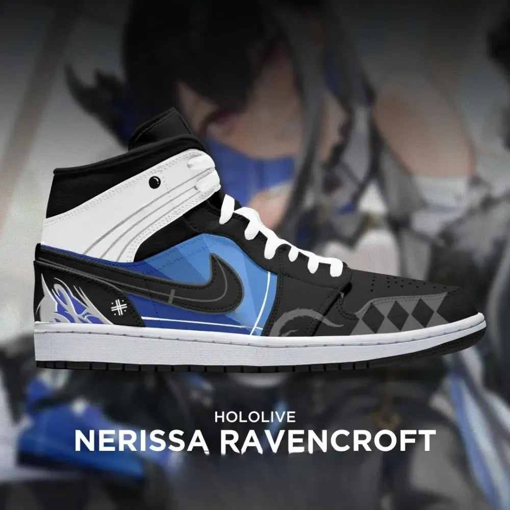 Nerissa Ravencroft Hololive Special High Top Shoes