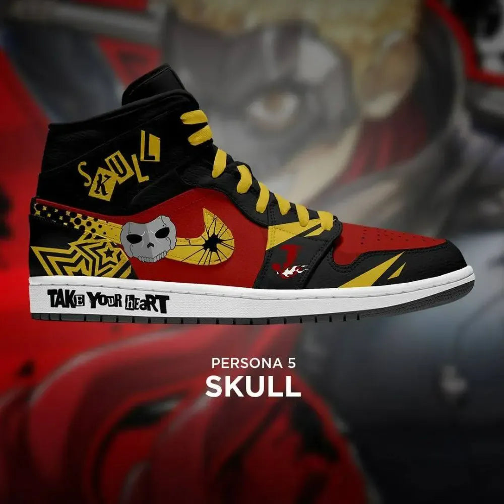 Skull Persona 5 Special Edition High Top Shoes