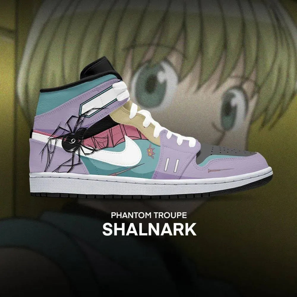 Shalnark Hunter x Hunter Custom High Top Shoes